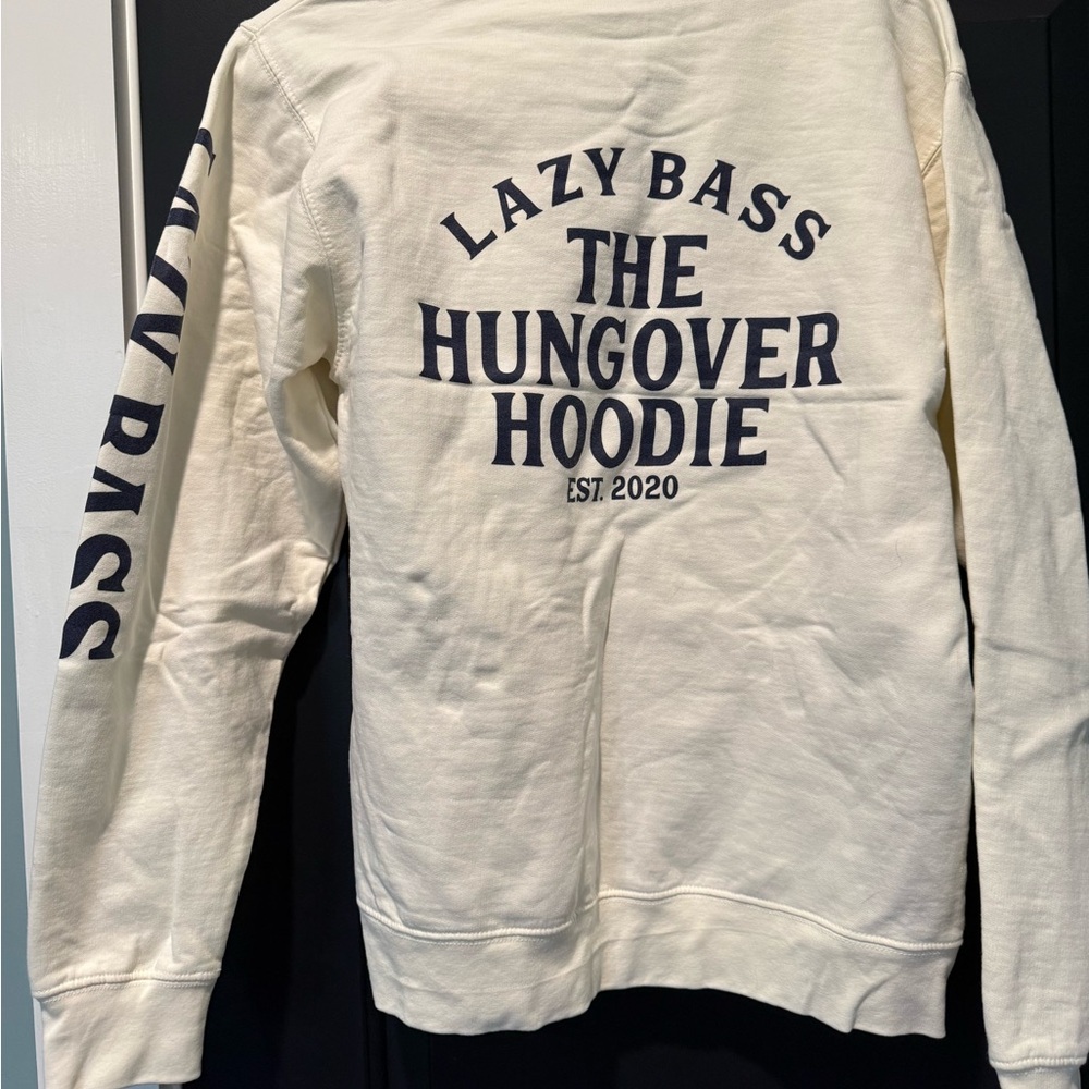 Lazy Bass Cream ‘Hungover’ Hoodie